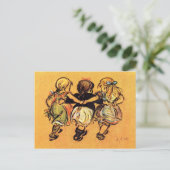 #女の子-親友- Zille ポストカード (スタンド正面)