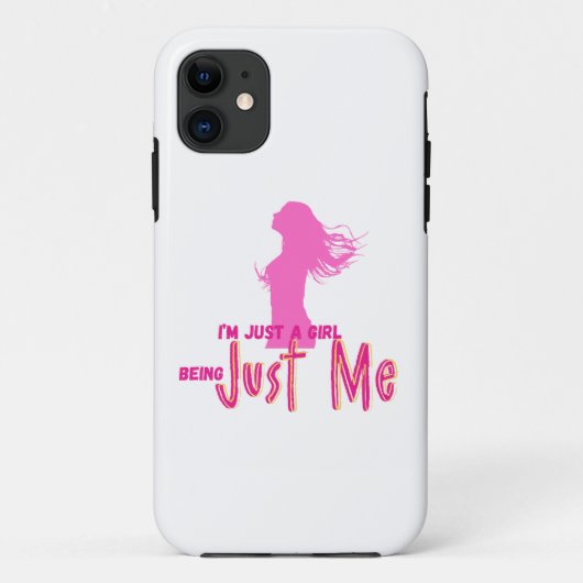 女の子 Case-Mate iPhoneケース (裏面)