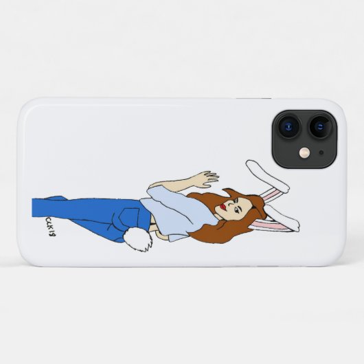 女の子 Case-Mate iPhoneケース (裏面(横))