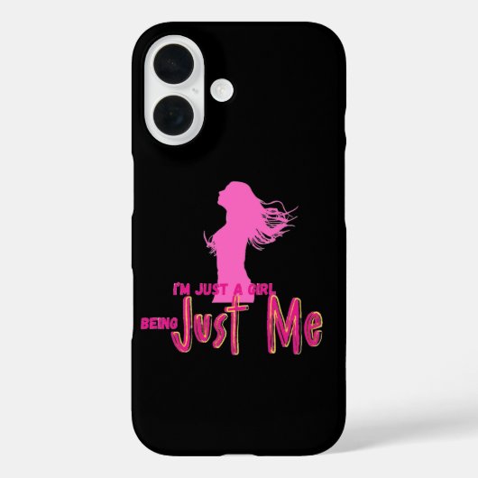 女の子 Case-Mate iPhoneケース (裏面)