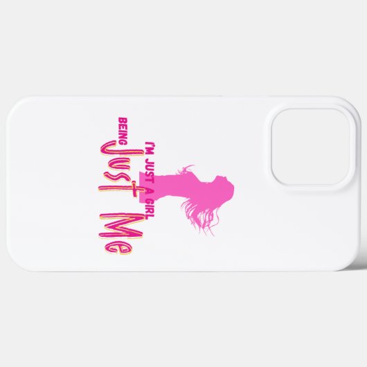 女の子 Case-Mate iPhoneケース (裏面 (横))