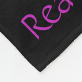 女の子"Ready to Perform"フリースブランケット(名前あり) フリースブランケット (角)