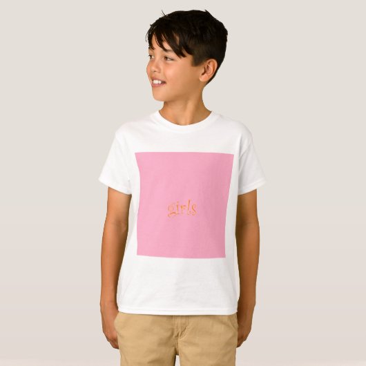 女の子 Tシャツ (正面フル)