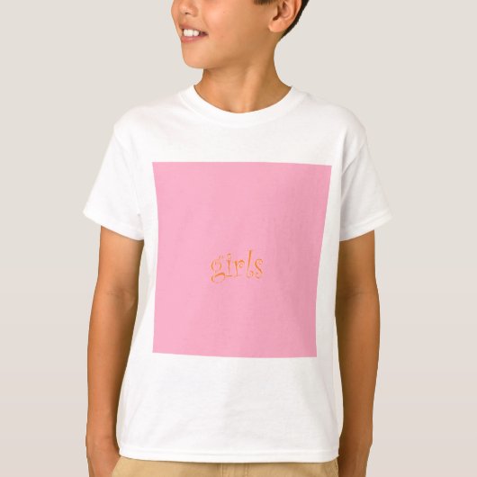 女の子 Tシャツ (正面)