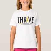 女の子： THRIVE Ruffle Tシャツ (正面)