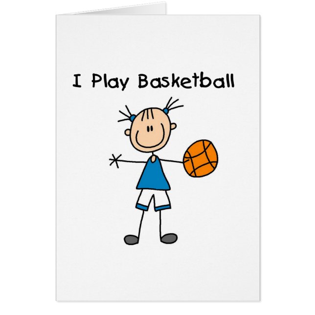 女の子Iの演劇のバスケットボール (正面)