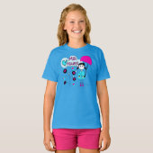 女の子I愛泥水溜 Tシャツ (正面フル)
