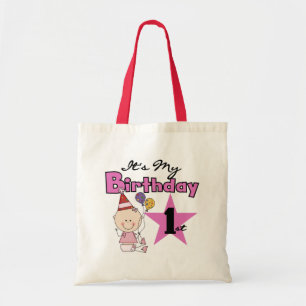 女の子It's My誕生日Tシャツとギフト トートバッグ