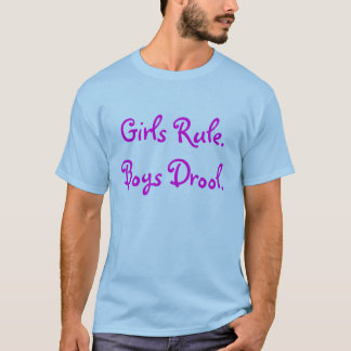 女の子Rule.Boysのよだれ Tシャツ