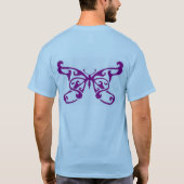 女の子Rule.Boysのよだれ Tシャツ (裏面)