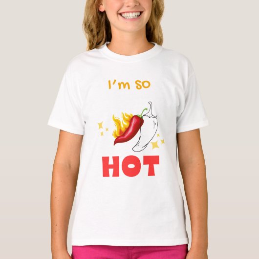 女の子Tシャツで熱い夏を楽しもう！ Tシャツ (正面)