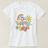 女の子Tシャツデザイン Tシャツ (デザイン正面)