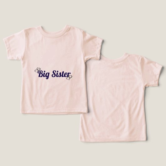 女の子Tシャツ (デザイン正面&裏面)