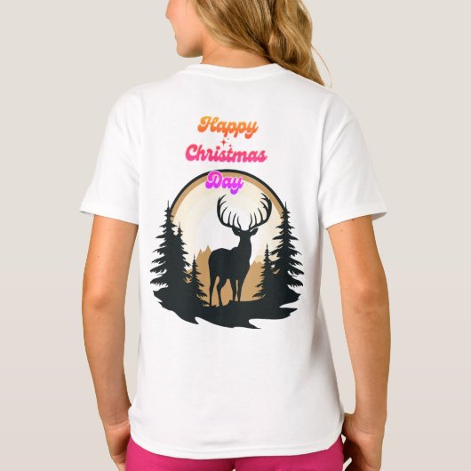 女の子tシャツ。 tシャツ (裏面)