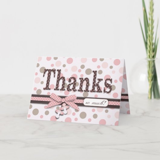 女の子TYカード サンキューカード (正面)