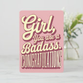 女の子Youは悪いヴィンテージレトロ卒業 シーズンカード (スタンド正面)