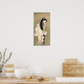 女の幽霊,上村松園レディ幽霊,植村松園,日本美術 ポスター (キッチン)