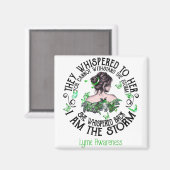 女の彼女は私は嵐のライム認識度 マグネット (正面/裏面)