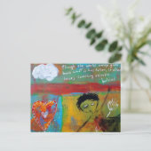 女の悲しみ ポストカード (スタンド正面)