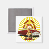 女の改造子をピン留めする マグネット (正面/裏面)