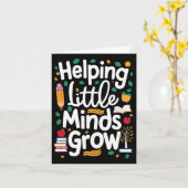 女の救済心が新学期A カード (黄色い花)