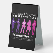 女の日国際的に彼女を数える