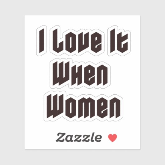 女の時は好きだ シール (シート)