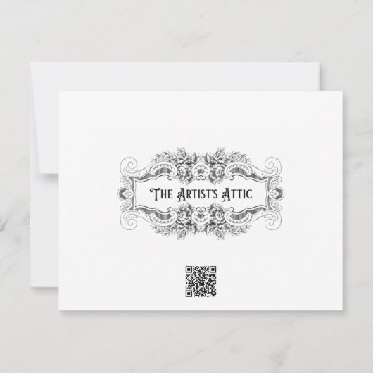 女の書子とペットの食べウサギの紙/オリジナル (裏面)