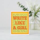 女の書子のように ポストカード (スタンド正面)