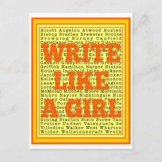 女の書子のように ポストカード (正面)