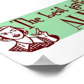 女の最高の子はアルバニア出身 ポスター (角)