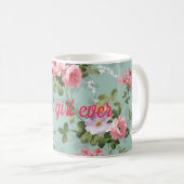 女の最高の子 コーヒーマグカップ (正面右)