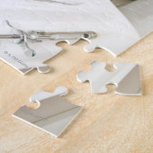 女の歯医者が小僧を診察している ジグソーパズル (側面)