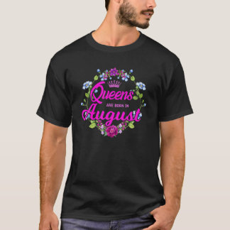 女の生まれ誕生日は威厳がある女王だ Tシャツ