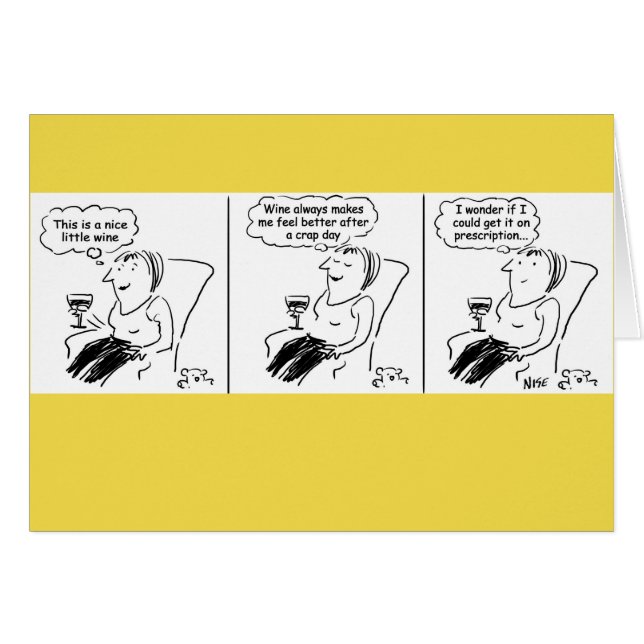 女の疑問に思子は処方箋でワインを手に入れられる (正面横)