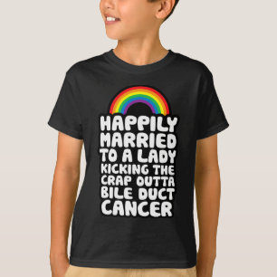女の結婚した人はCrap Outta胆管のカンスを蹴る Tシャツ