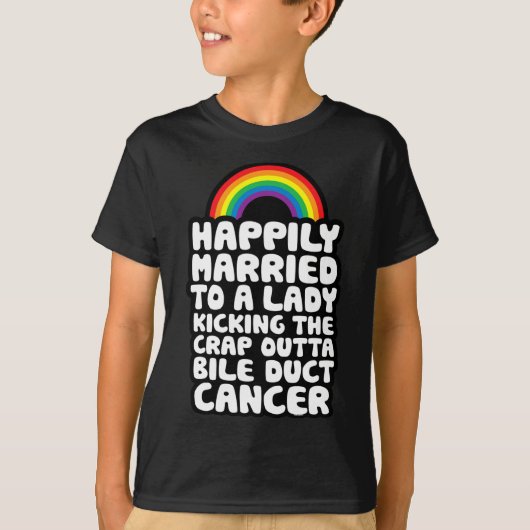 女の結婚した人はCrap Outta胆管のカンスを蹴る Tシャツ (正面)
