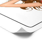 女の聞子の音楽 ポスター (角)