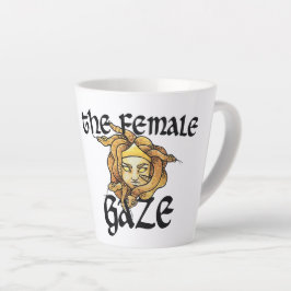 女の視線 メデューサ スネーク フェミニスト ユーモア カフェラテマグ