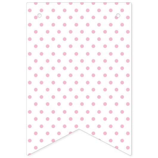 女の赤ちゃんのシャワーの美しい国のパーティー バンティングフラッグ (第1の旗)