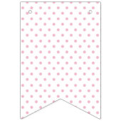 女の赤ちゃんのシャワーの美しい国のパーティー バンティングフラッグ (第3の旗)