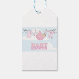 女の赤ちゃんのパーティー項目装飾 ギフトタグ