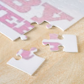 女の赤ちゃんのパーティー項目装飾 ジグソーパズル (側面)