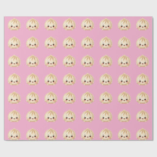 女の赤ちゃんの包み紙 ラッピングペーパー