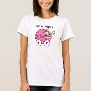 女の赤ちゃんの新しいナナのTシャツおよびギフト Tシャツ