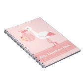 女の赤ちゃんの本-こうのとりは女の赤ちゃんを分娩します ノートブック (右側)