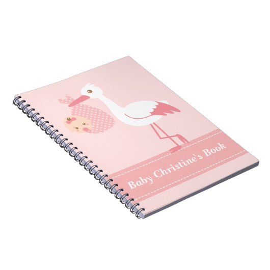 女の赤ちゃんの本-こうのとりは女の赤ちゃんを分娩します ノートブック (右側)