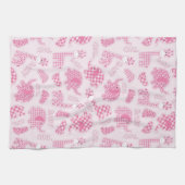 女の赤ちゃんの背景 キッチンタオル (横)