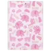 女の赤ちゃんの背景 クリップボード (裏面)