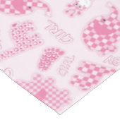 女の赤ちゃんの背景 テーブルクロス (アングル)